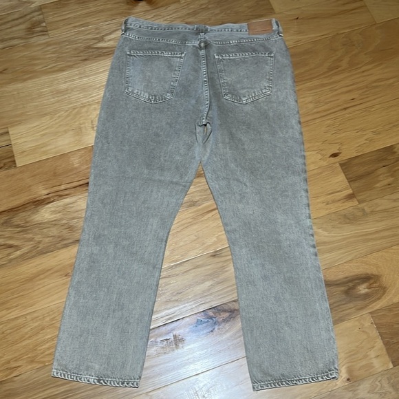 CITIZENS OF HUMANITY Jolene High-Rise Straight Cropped Jeans Ponytail - Picture 12 of 13